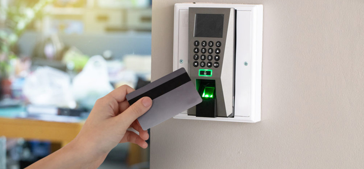 key card entry system Fort Irwin
