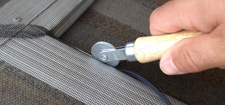 metal screen door repair in Fort Irwin