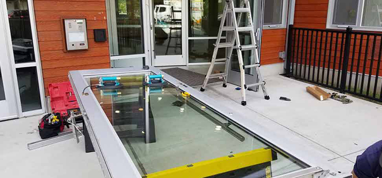 storefront door glass replacement Fort Irwin